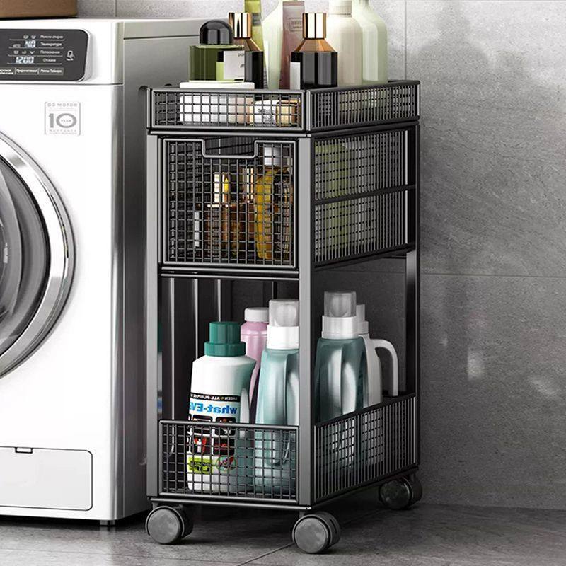 洗衣机置物架夹缝洗衣液侧面收纳柜阳台卫生间多层收纳架窄款架子,收纳整理,整理架/置物架/收纳架,淘宝优惠券,粉丝福利购,淘宝优惠卷