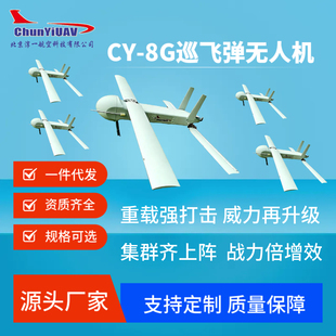CY-8G巡飞弹无人机 淳一航空 便携弹射察打一体长续航侦察可定制