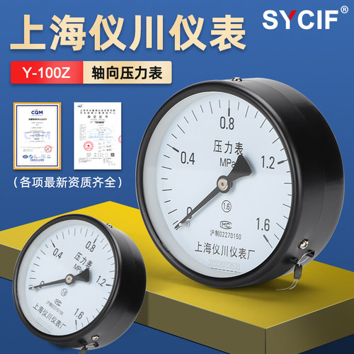 上海仪川仪表轴向不带边