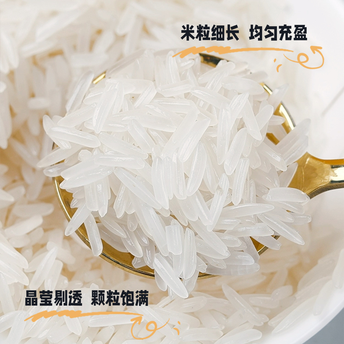 莊品健紅香莉絲香米10斤南方大米長粒香當(dāng)季新米貓牙絲苗真空現(xiàn)磨