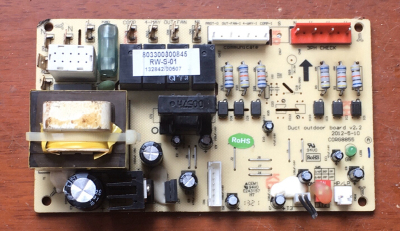 志高中央空调配件风管机电控电脑板RFD803300300845 RW-S-01