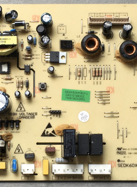 适用美的冰箱BCD-515WKME SEDK60XP-60FD DA010198002电脑电源板