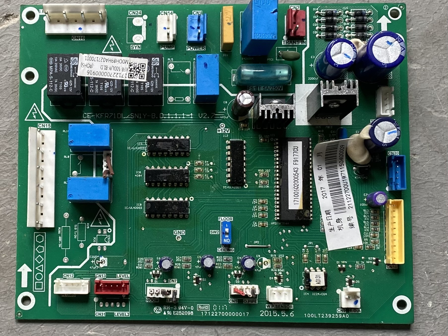 美的空调电脑板CE-KFR71DL