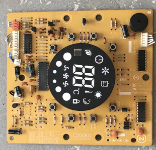17C遥控接收控制面板J1G218G223X9 51LW 志高空调显示板ZKFR