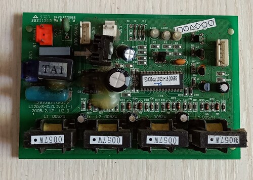 适用美的配件 电流过流保护主板 L120/S-C.D.2.2.1-1-1 V2.0