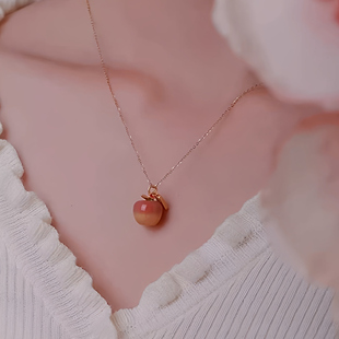 温变苹果吊坠绿变红送女友情人节礼物Y17 下单立减50