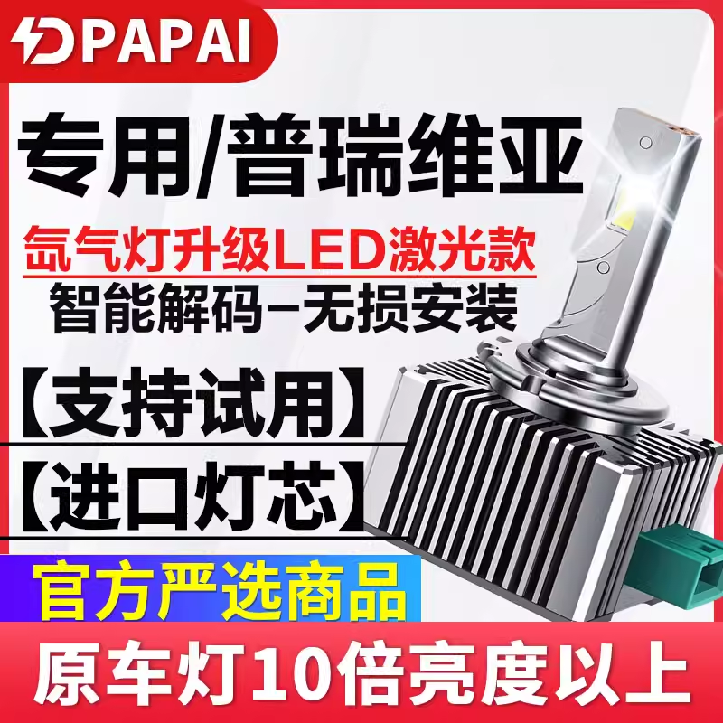 适用06-12款普瑞维亚近光灯疝气