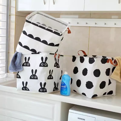 布艺脏衣篓脏衣篮折叠玩具衣物放脏衣服的收纳筐收纳桶洗衣篮