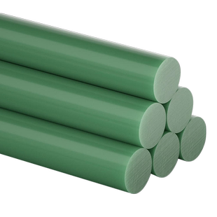 FR4环氧树脂棒G10玻璃钢绝缘电木棒水绿色3240环氧玻璃纤维棒加工