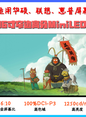 ROG枪神7/8 MiniLED 2.5K 240HZ NE160QDM-NM4 全新高亮电竞屏幕