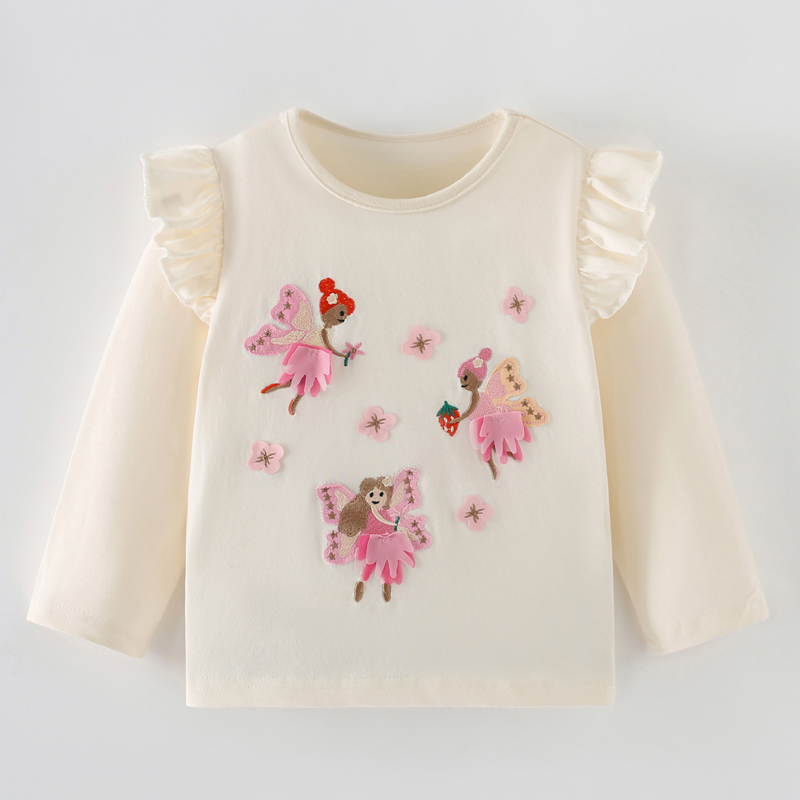 女童长袖T恤春秋装打底衫