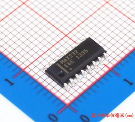 MAX232ESE MAX232 SOP16 进口原装 MAXIM 驱动器