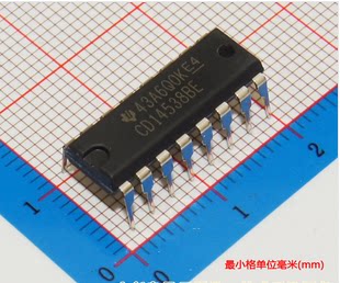 CD14538BE 进口原装 正品芯片 DIP16 多谐振荡器