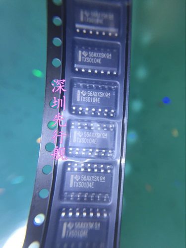 TXS0104EDR 进口原装 SOP14 TI正品芯片 TXS0104E 电平转换器