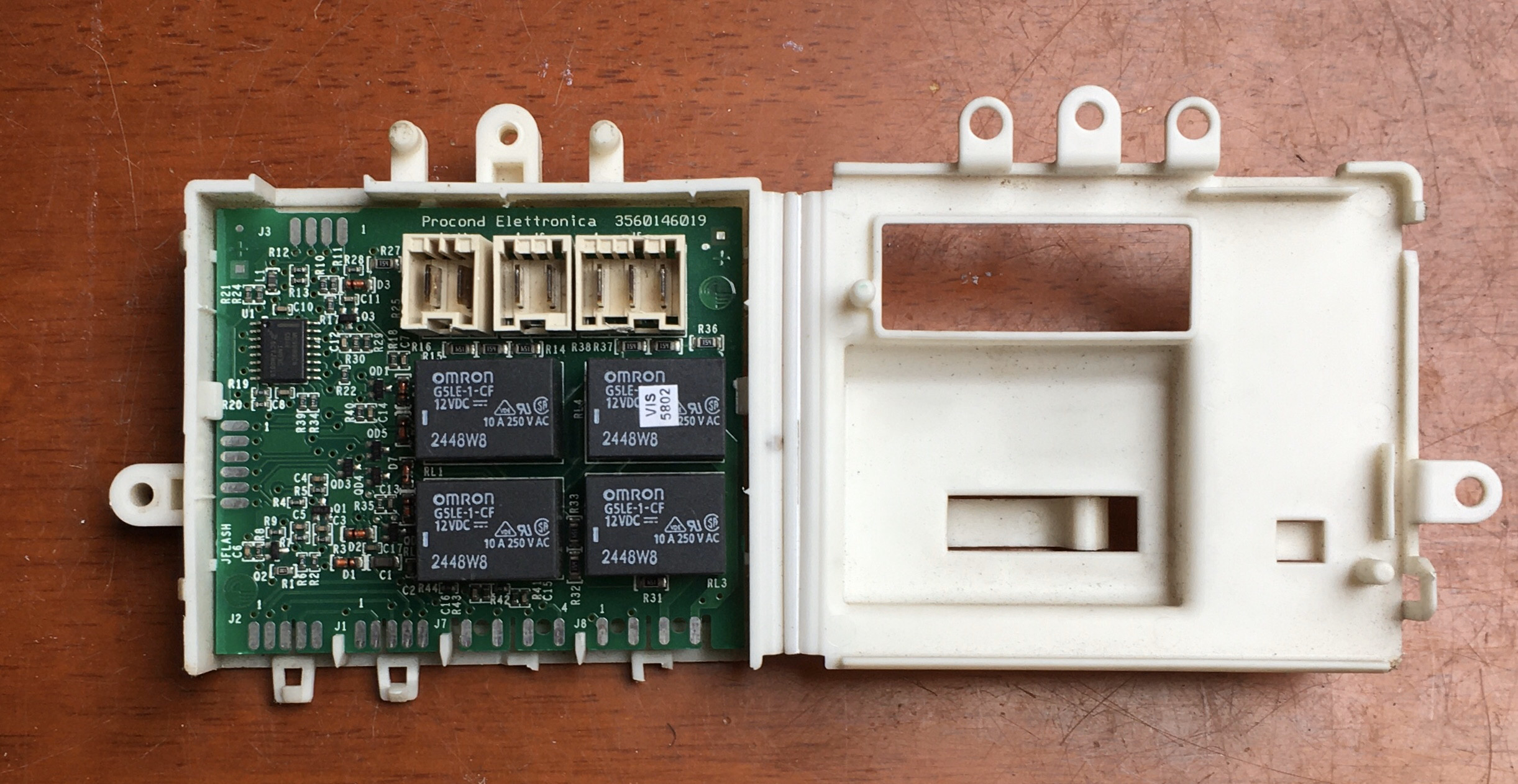 伊莱克斯 滚筒洗衣机 EWW1273S 烘干电脑板3560146019
