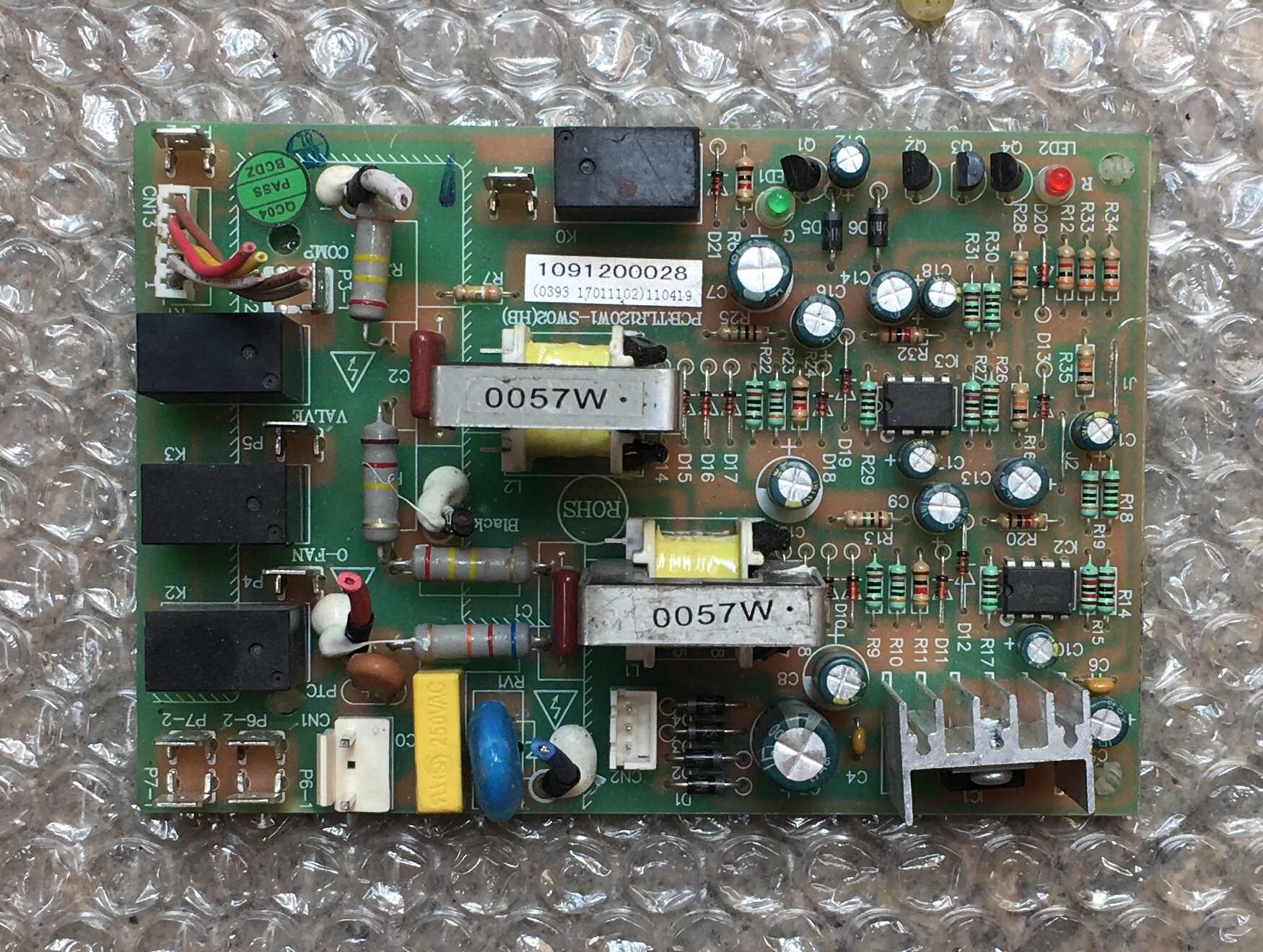 TCL空调KFR-120LW/C2S电脑板1091200028 TLR120W1-SW02