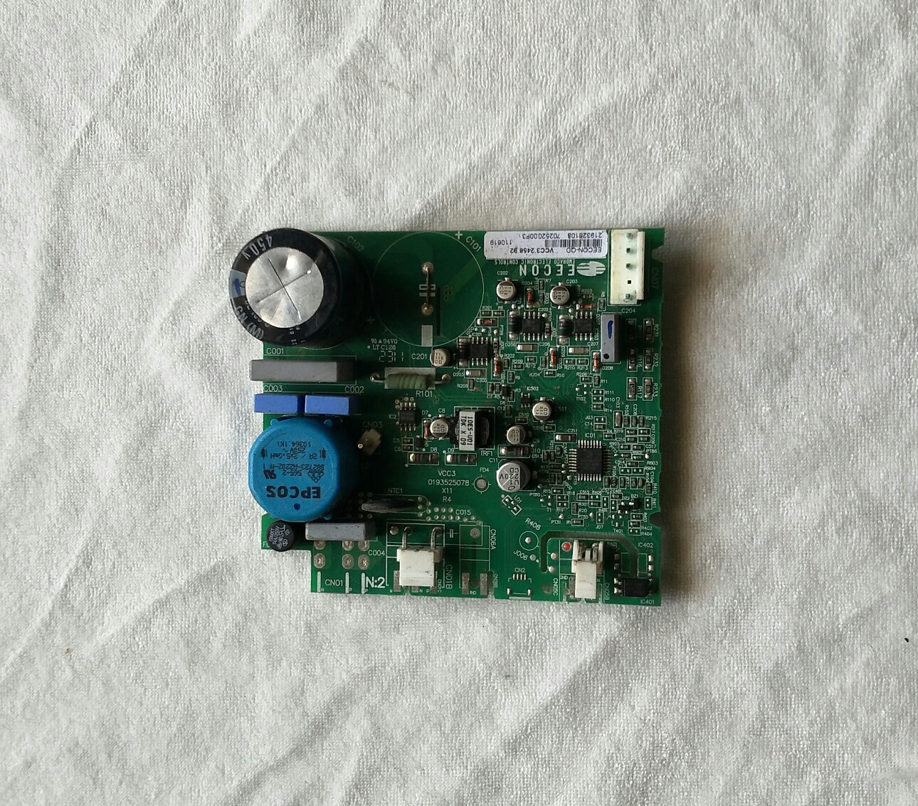 海尔冰箱原装变频板EECON-QD VCC3 2456 95控制驱动板0193525078