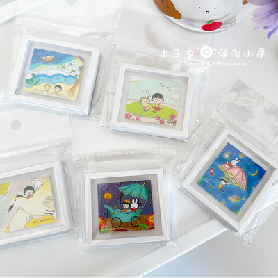 日本制米菲樱桃小丸子冰箱贴