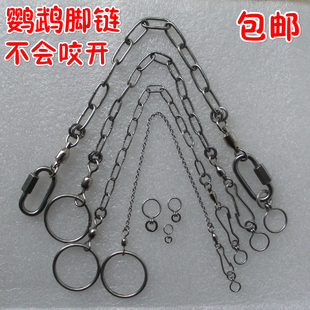 防咬开不锈钢鹦鹉脚链装拆方便/鸟链子/金刚/小太阳金太阳和尚等