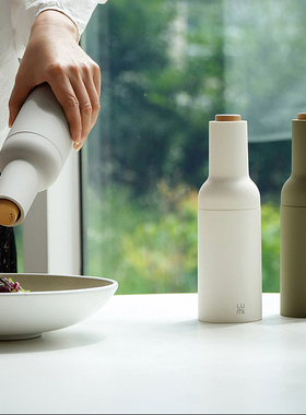 韩国进口电动胡椒研磨器自动不锈钢黑胡椒研磨机海盐花椒研磨机器