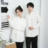 714-D3041P45控65/2025春季衬衫立领风发型师咖啡店烧烤店服，男装衬衫，星座714(原C313)