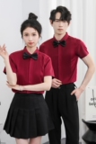 714-Y340P40控59/2025新款夏季男女同款修身工作服衬衫短袖制服，男装T恤，星座714(原C313)