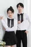 714-D605P45控65/2026春韩版修身工作服衬衫亮片发型师夜场制服，男装衬衫，星座714(原C313)