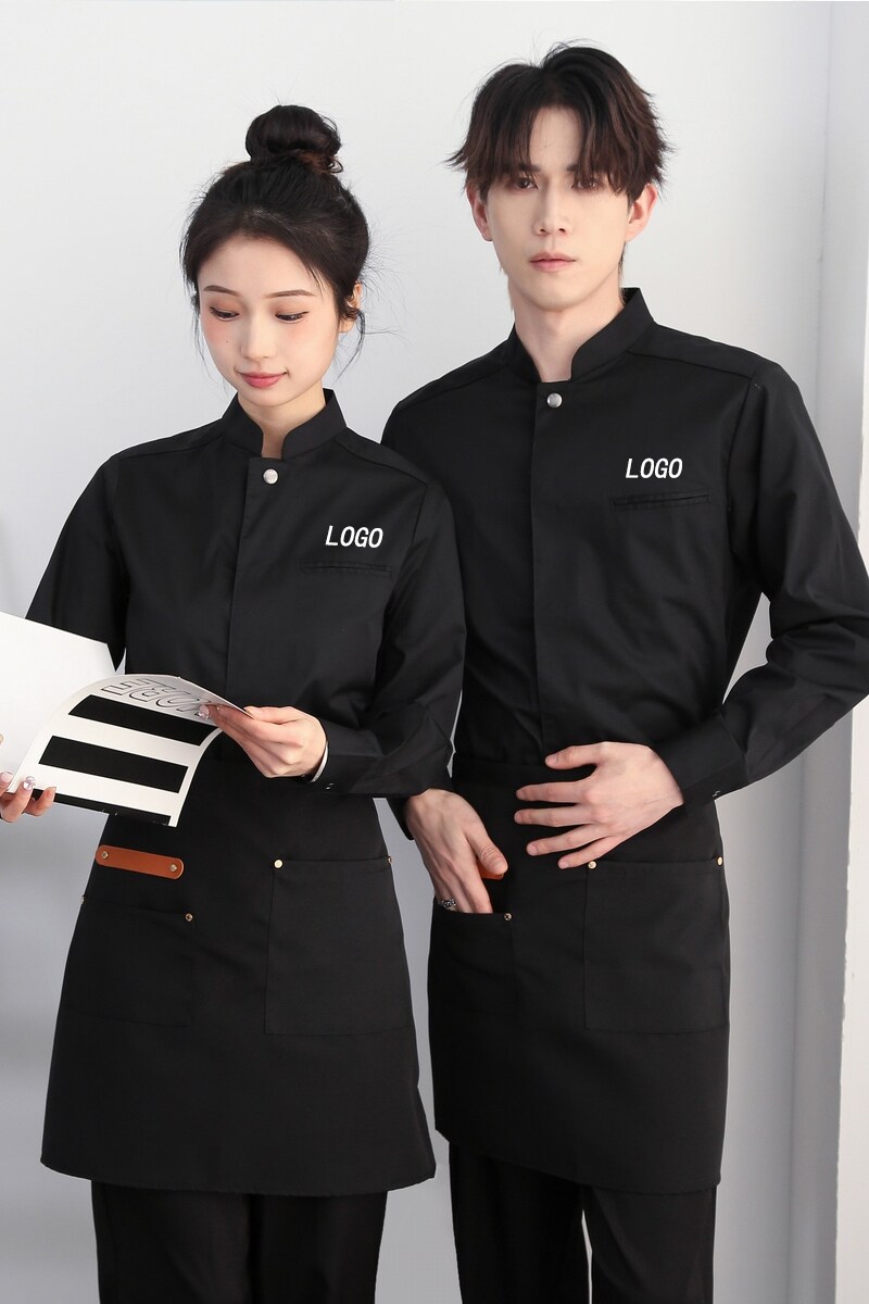 714-H3073P55控79/2025春季新款日系理发奶茶店餐厅工作服衬衫,男装衬衫,星座714(原C313)