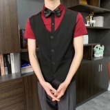 714-H6005P55控69/夏季发型师ktv酒吧衬衫修身假两件团体工作服，男装衬衫，星座714(原C313)