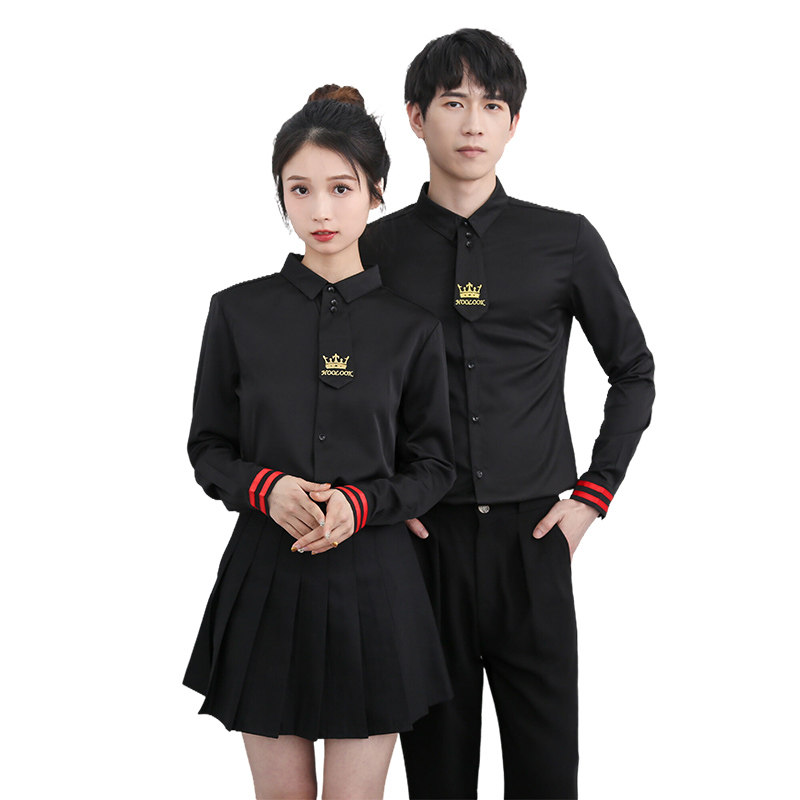714-D609P45控69/2025新款工作服制服空少衬衣领带款衬衫潮,男装衬衫,星座714(原C313)