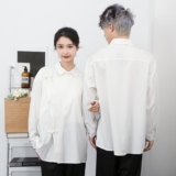 714-F3061P50控69/2025春风盘扣工作服衬衫餐厅理发店奶茶店，男装衬衫，星座714(原C313)