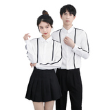 714-D07P45控69/2025新款工作服衬衫韩版修身发型师制服衬衣潮，男装衬衫，星座714(原C313)