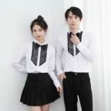 714-D605P45控65/2025春修身工作服衬衫亮片酒吧舞蹈迎宾制服，男装衬衫，星座714(原C313)