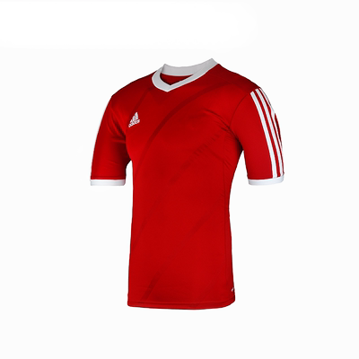Adidas阿迪达斯正品男组队足球跑步比赛训练短袖T恤上衣F50276