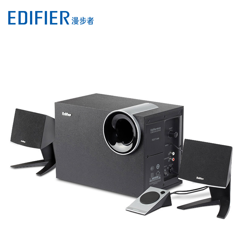 Edifier/Âþ²½Õß R201T±±ÃÀ°æ2.1ÓÐÔ´¶àýÌåµçÄԱʼDZ¾µÍÒôÅÚÒôÏä