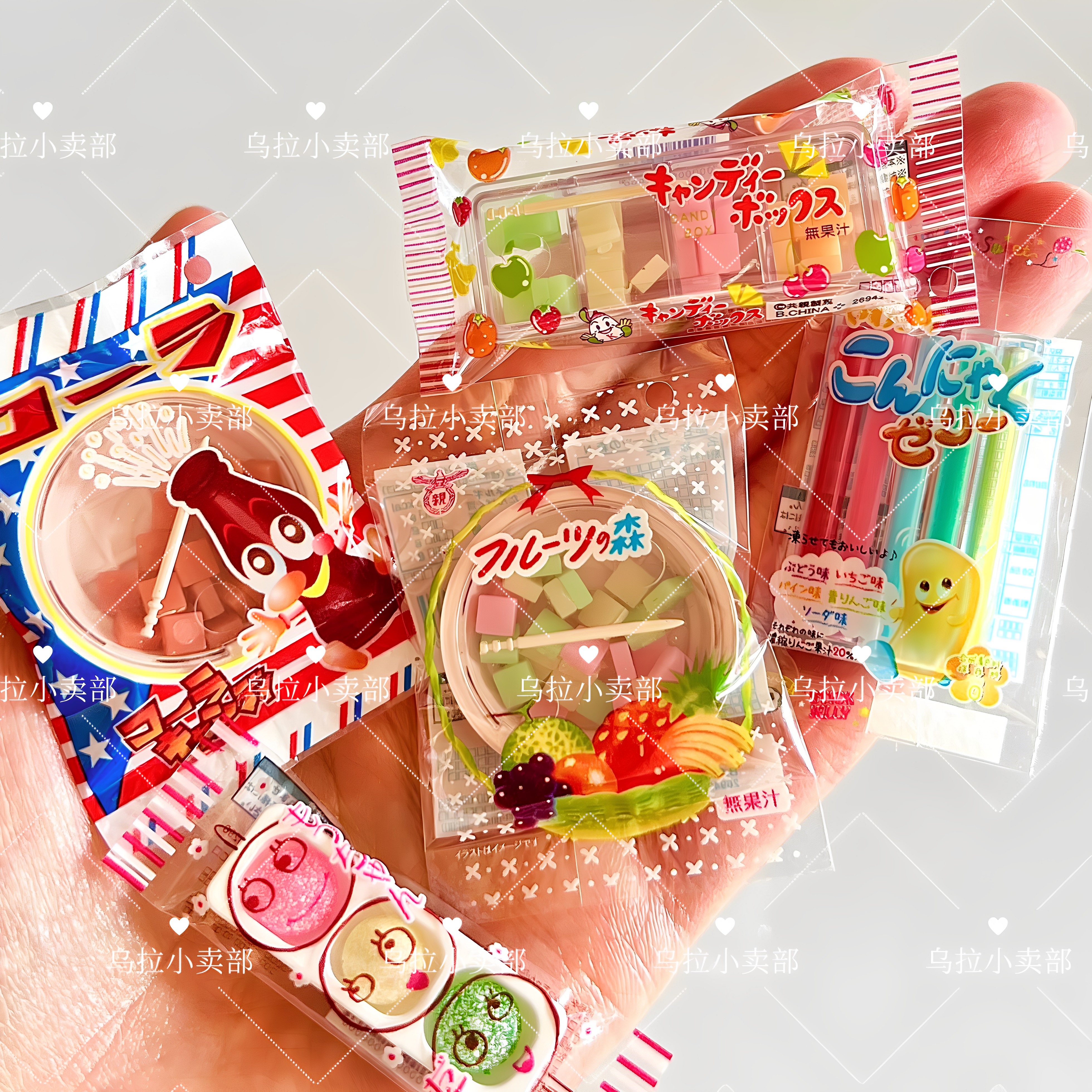 【现货】正版万代扭蛋散货 日本森永糖果仿真微缩零食袋食玩 挂件