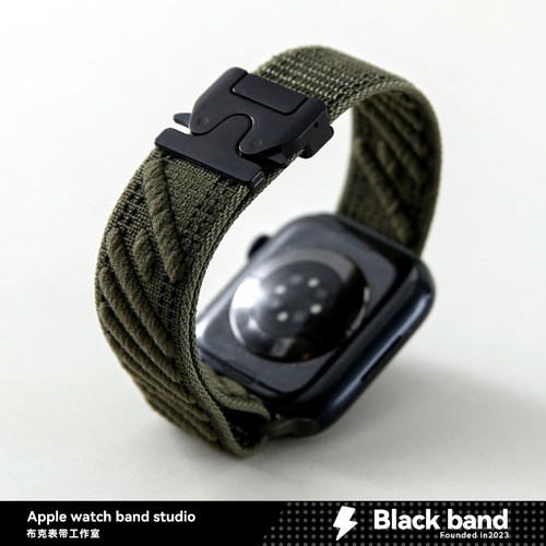 适用s10苹果手表ultra3尼龙S11降落伞扣s7表带s8/s9壳iwatch/SE2