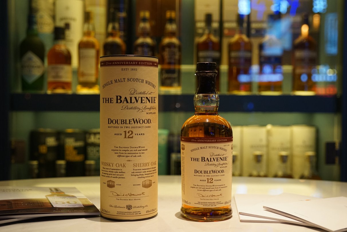 balvenie 百富12年双桶苏格兰单一麦芽威士忌25周年纪念正品行货