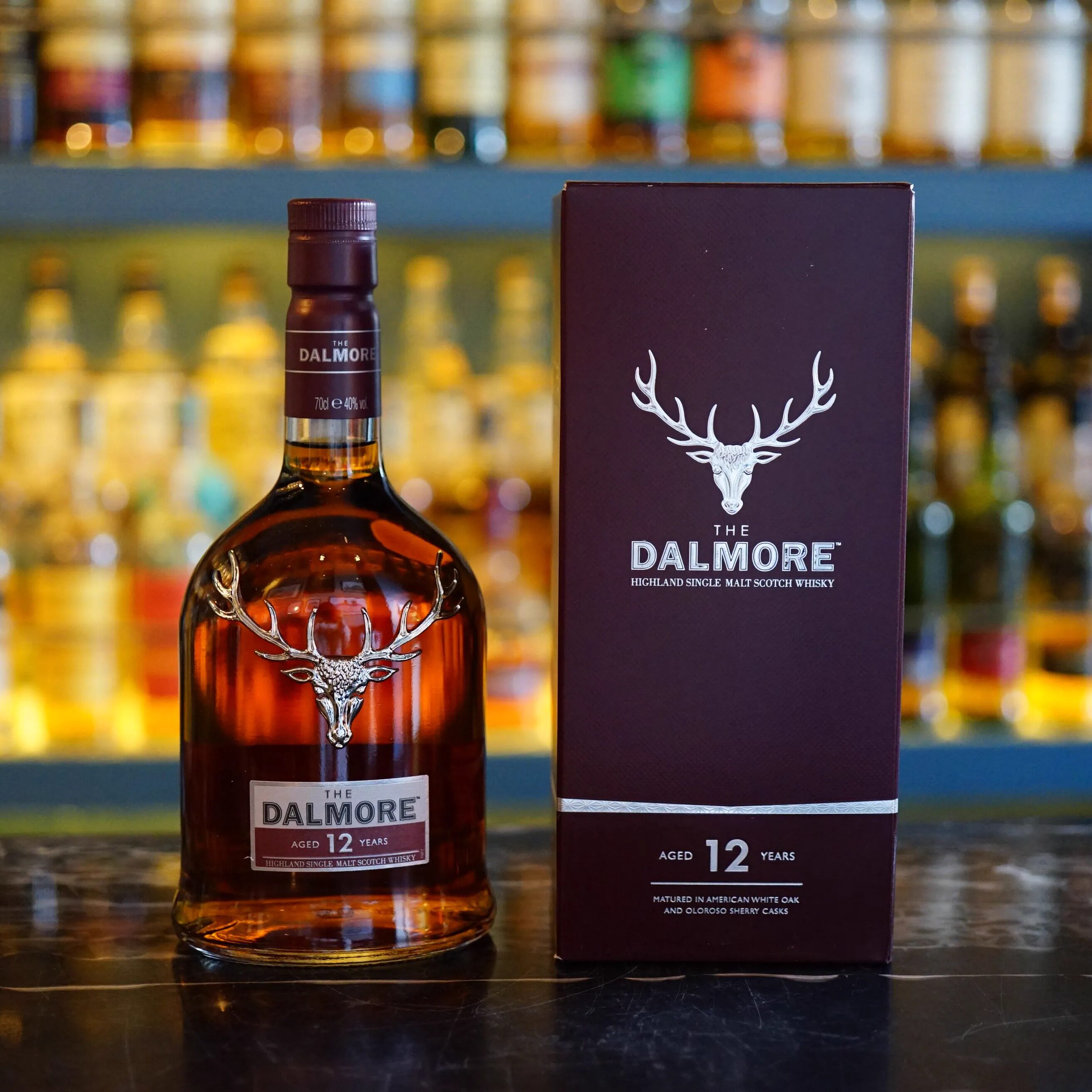 国行·DALMORE大摩/帝摩/达尔摩12年单一麦芽苏格兰威士忌 洋酒