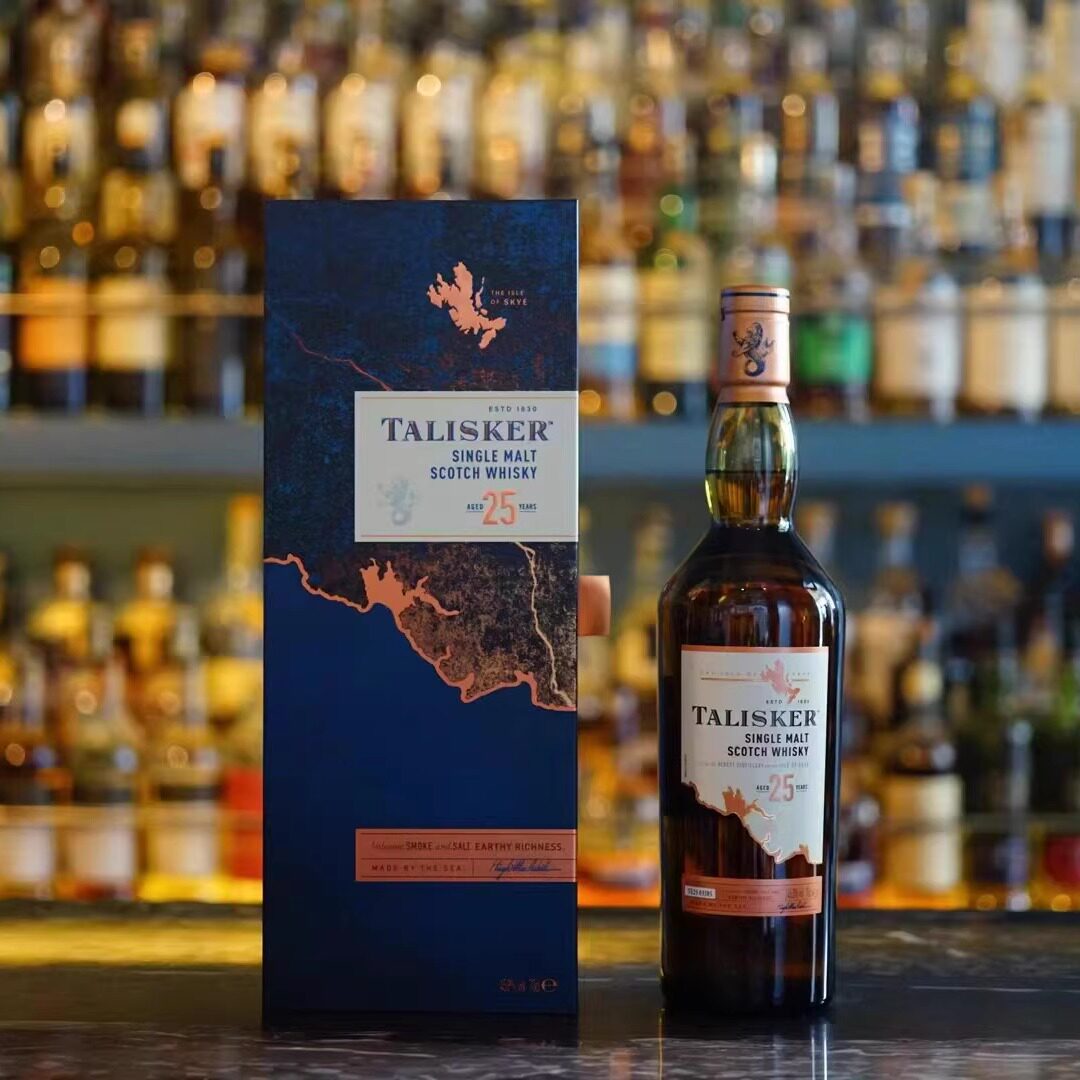 国行·Talisker泰斯卡25年新版单一麦芽苏格兰威士忌 进口洋酒