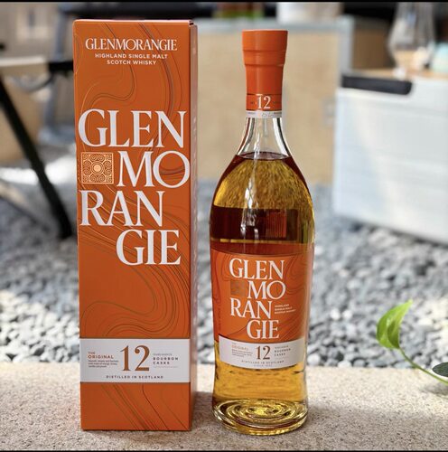国行·Glenmorangie格兰杰12年新版单一麦芽威士忌 洋酒