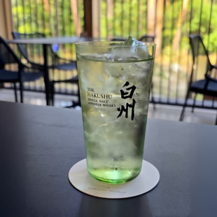 威士忌品牌周边· 日本进口限量Suntory白州嗨棒杯日式柯林杯酒杯