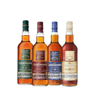 满赠·Glendronach格兰多纳12/15/18/21年单一麦芽威士忌