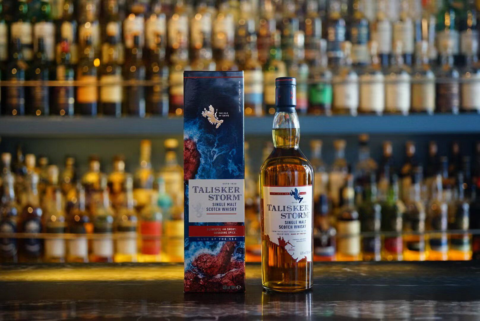 【国行包邮】talisker泰斯卡风暴新版 苏格兰单一麦芽威士忌700ml