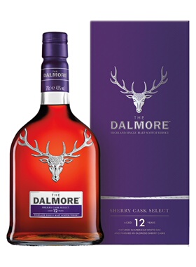 国行·DALMORE大摩12年精选雪莉桶单一麦芽威士忌 进口洋酒