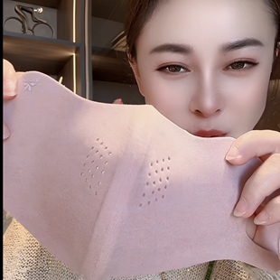 秋冬上新双面德绒立体保暖口罩女款 舒适柔软透气颜值高可水洗