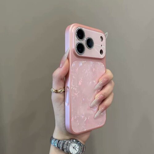 贝壳纹iPhone17ProMax极光视窗16
