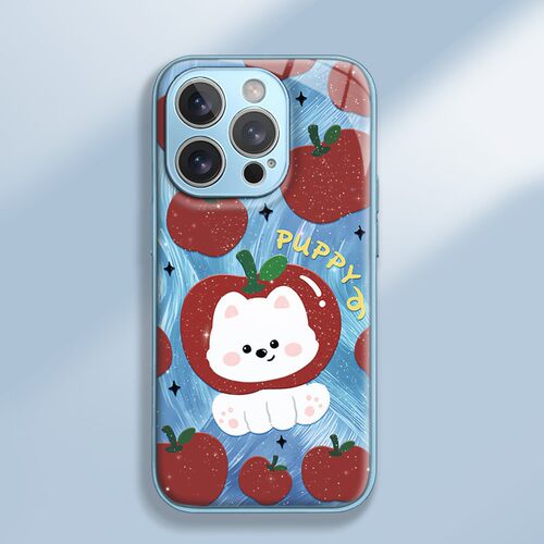红苹果小狗卡通女款iPhone16Pro