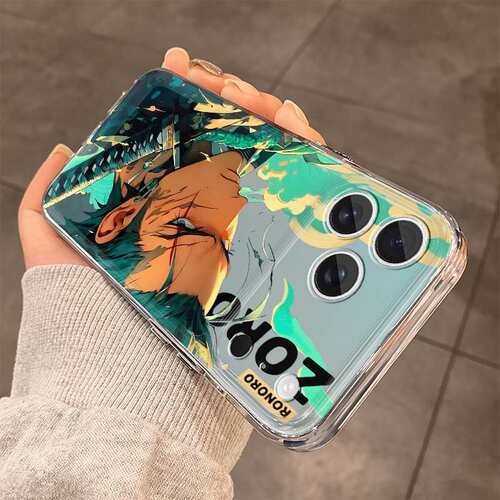 JH海贼王索隆iPhone17ProMax全包