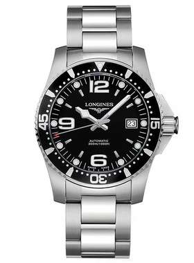瑞士名表浪琴LONGINES康卡斯系列潜水腕表机械男表L3.742.4.56.6